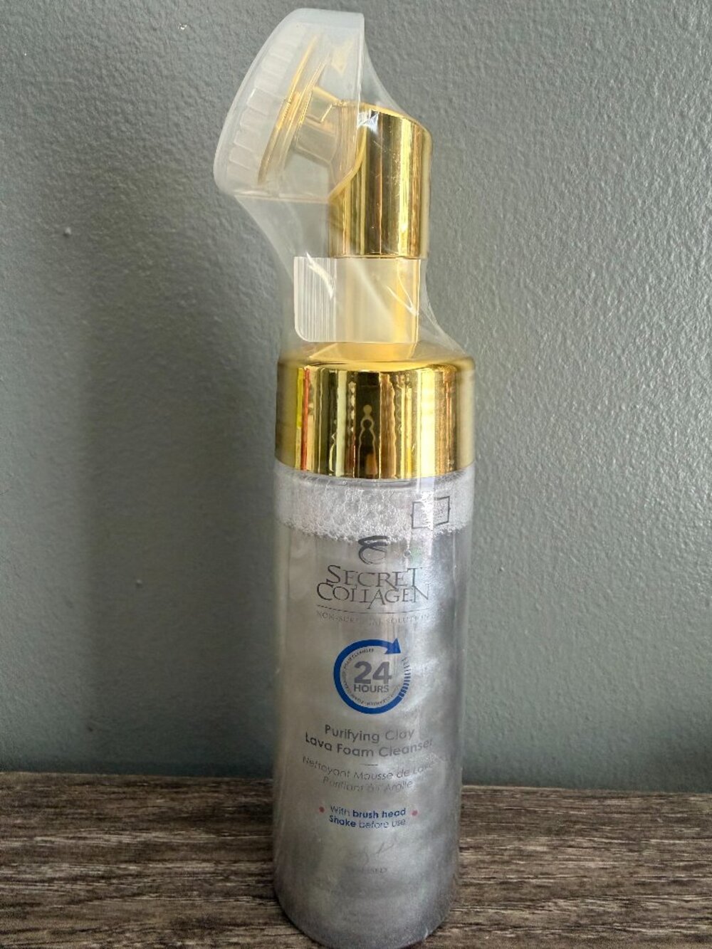 Secret Collagen Purifying Clay Detox Lava Foam Cleanser Limited Edition